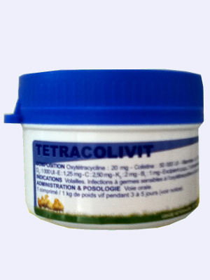 TETRACOLIVIT Comprimés