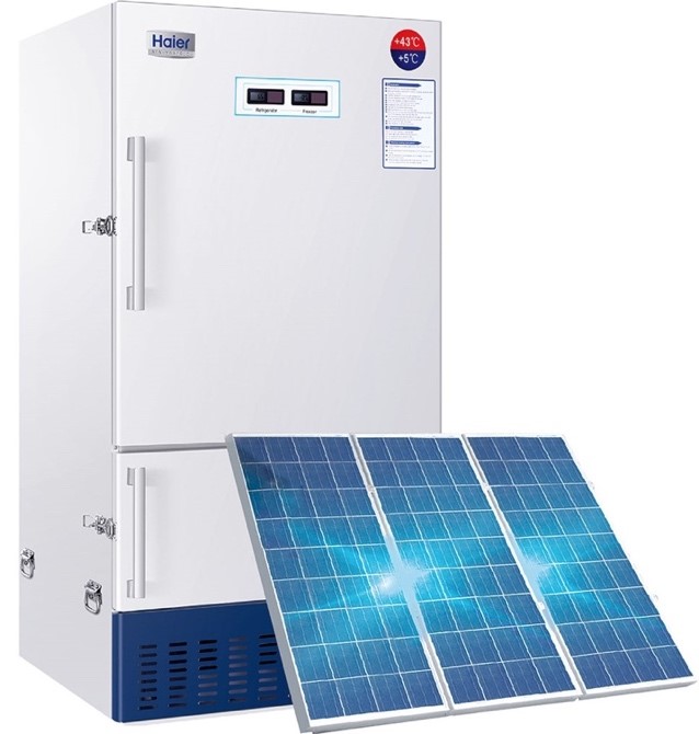 Réfrigérateur médical solaire HTCD-160