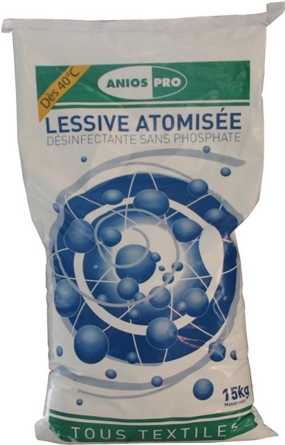 ATOMIZED LAUNDRY Phosphate-free disinfectant