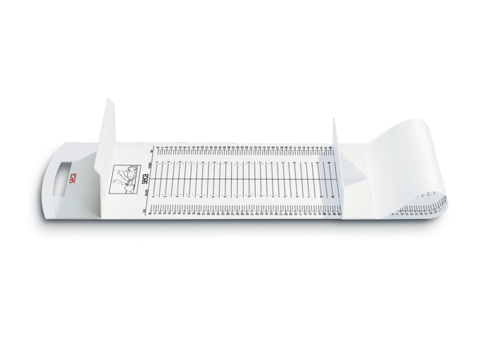 SECA 210 mattress height chart for babies and children